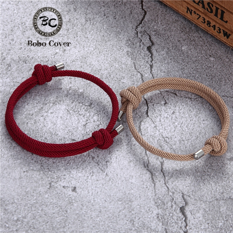 Corde de sport Bracelet de survie chanceux femmes hommes fait à la main coloré Milan corde Couple Bracelets Femme amant bijoux cadeaux d'amitié