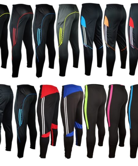 Shinetone-pantalon de Football pour hommes, pour Jogging, Fitness, pour exercices de course à pied, à poche avec fermeture éclair